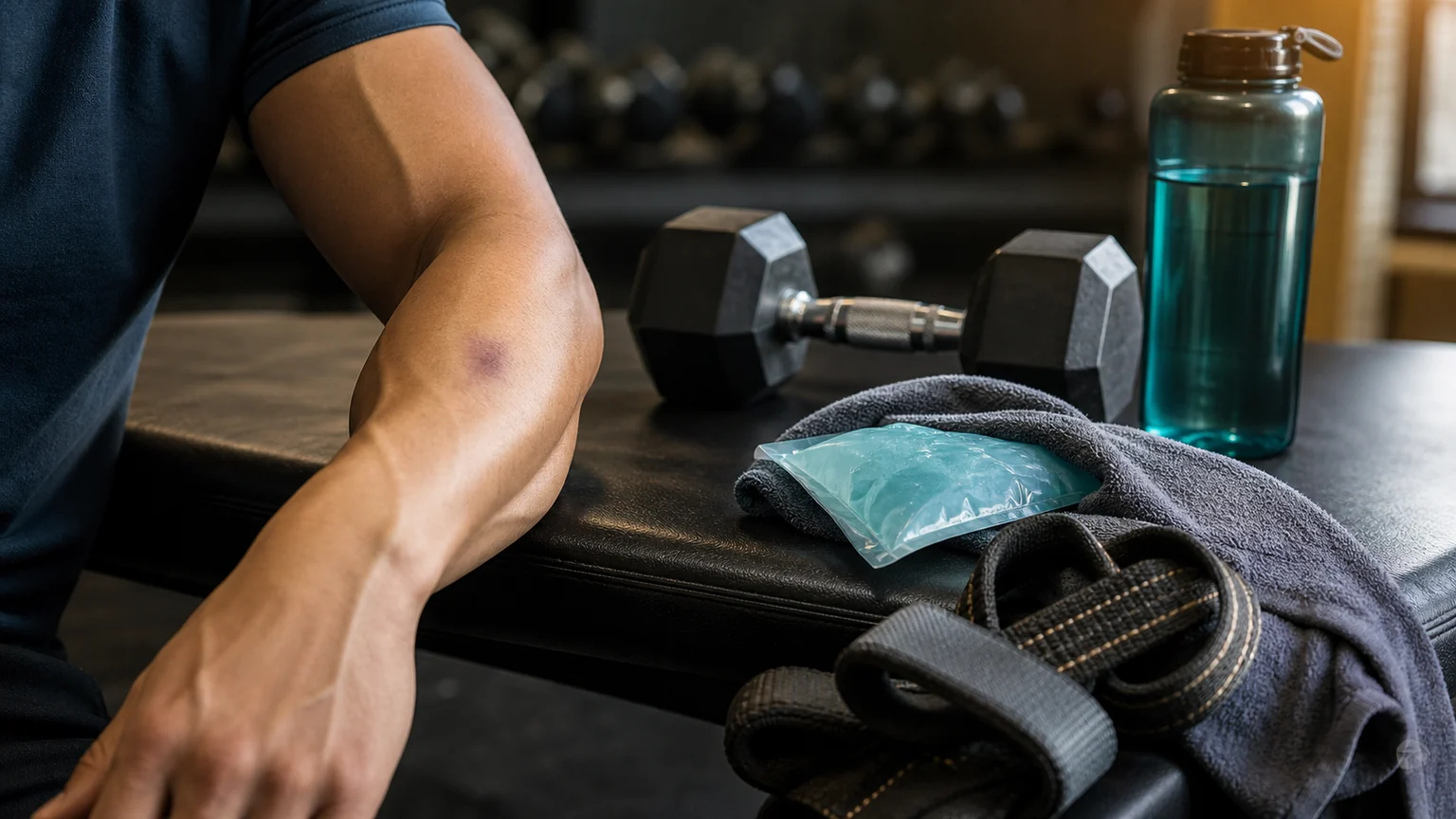Bruising After Lifting Weights: Causes and When to Seek Care guide illustration