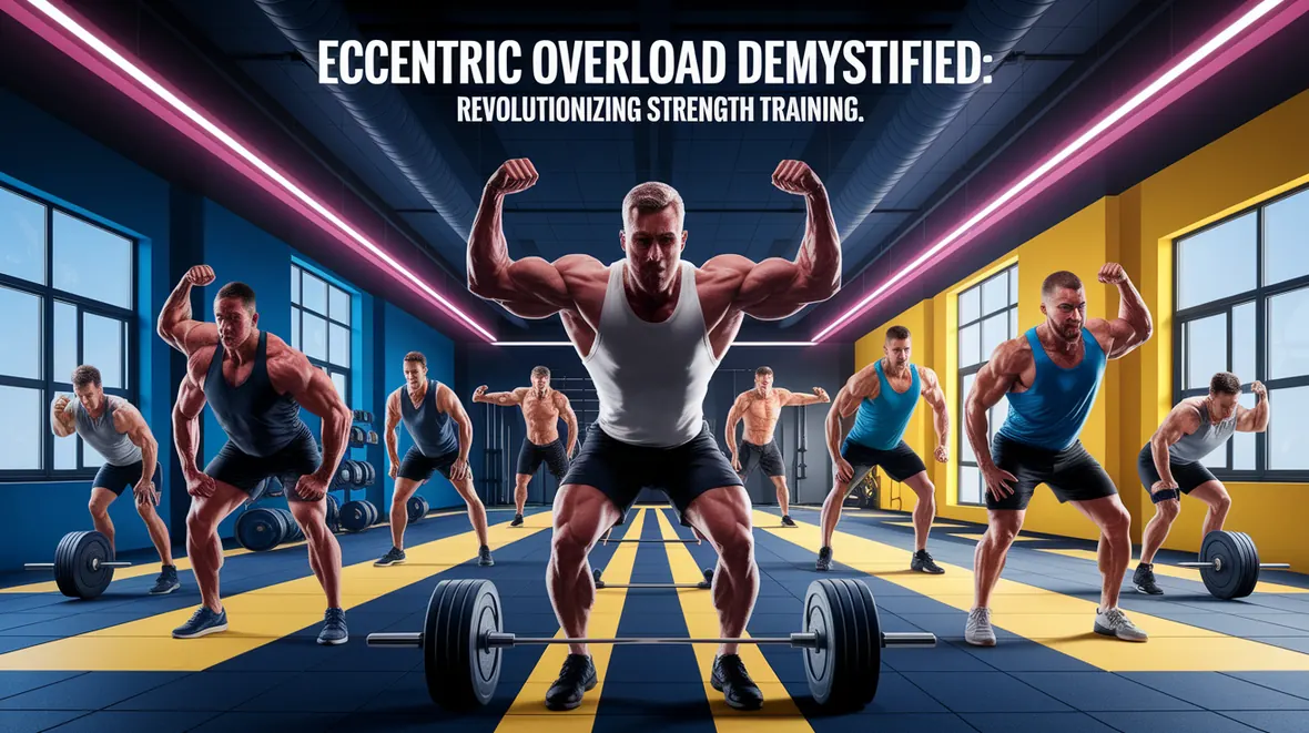 Eccentric Overload Techniques for Strength and Hypertrophy supporting illustration