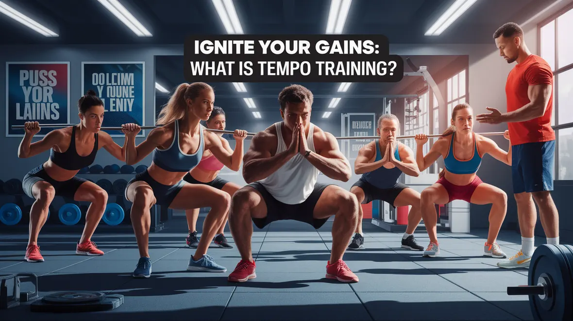 Tempo Training for Hypertrophy supporting illustration