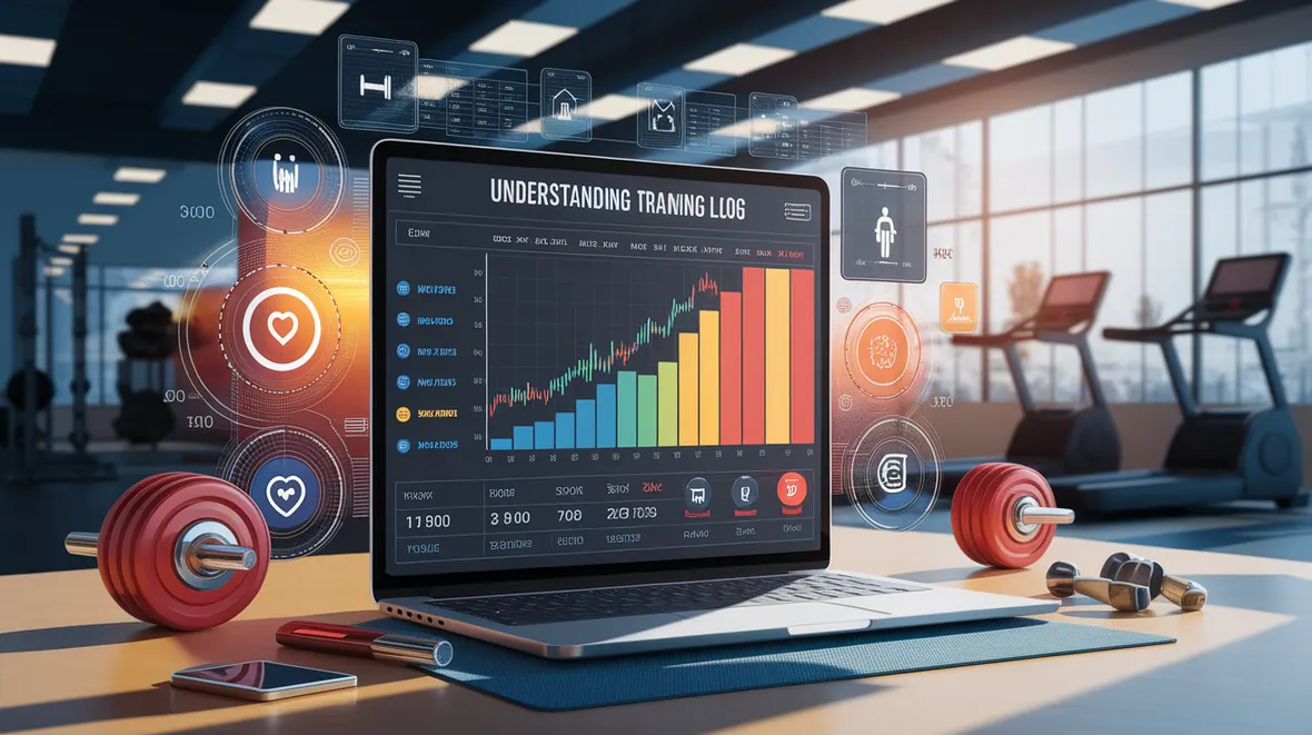 Training Logs and Progress Tracking for Lifters supporting illustration